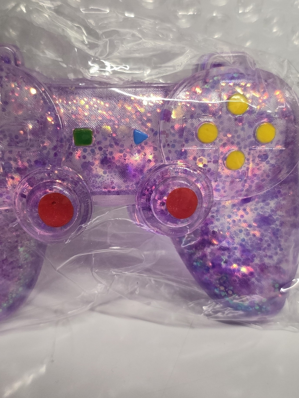 Small Purple Glitter Sugar Squishy
